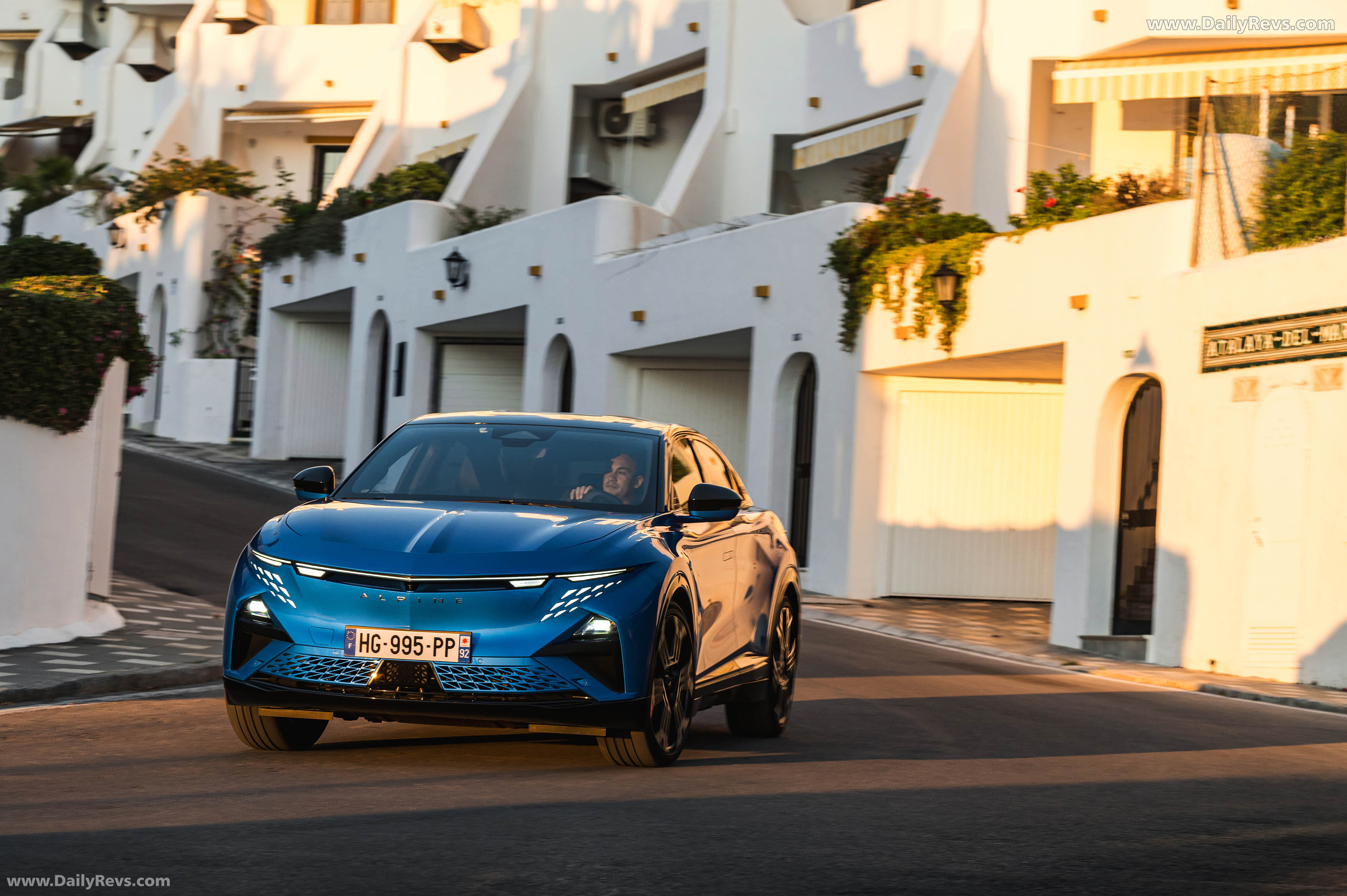 2025 Alpine A390 GT Alpine Vision Blue Front View