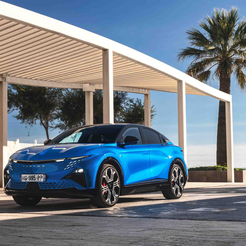 2025 Alpine A390 GT Alpine Vision Blue Front View