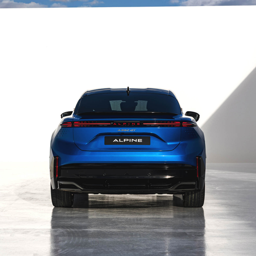 2025 Alpine A390 GT Alpine Vision Blue Rear View