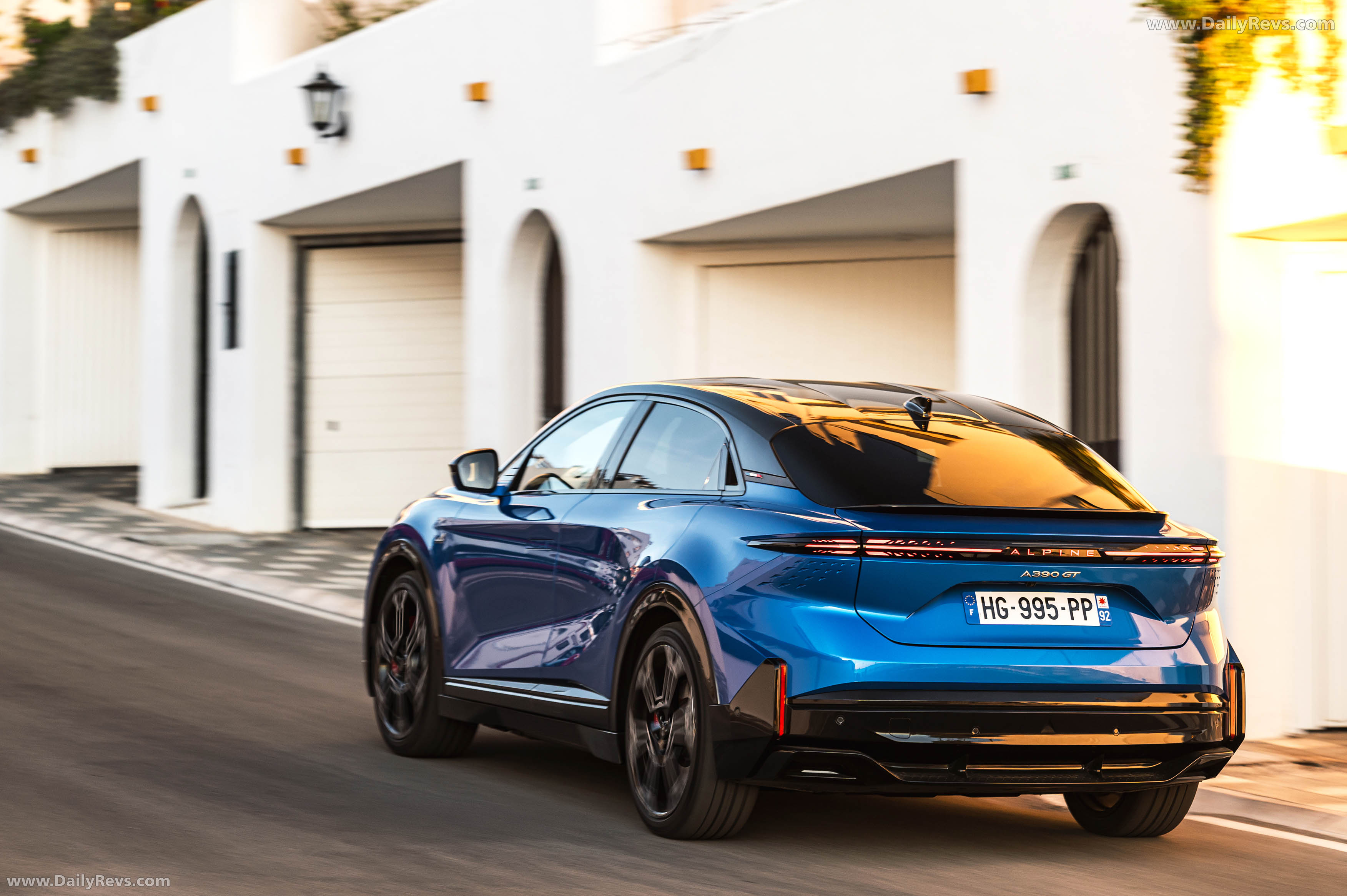 2025 Alpine A390 GT Alpine Vision Blue Rear View