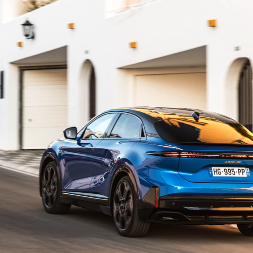 2025 Alpine A390 GT Alpine Vision Blue Rear View