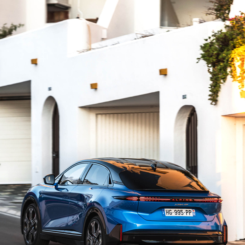 2025 Alpine A390 GT Alpine Vision Blue Rear View