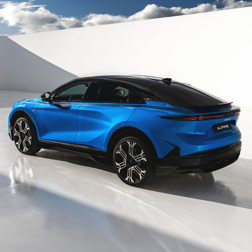 2025 Alpine A390 GT Alpine Vision Blue Rear View