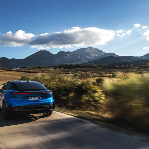 2025 Alpine A390 GT Alpine Vision Blue Rear View
