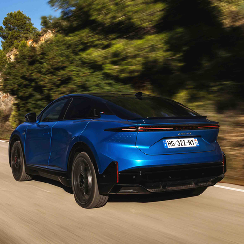 2025 Alpine A390 GT Alpine Vision Blue Rear View