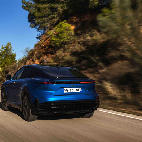 2025 Alpine A390 GT Alpine Vision Blue Rear View