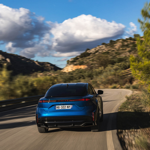 2025 Alpine A390 GT Alpine Vision Blue Rear View
