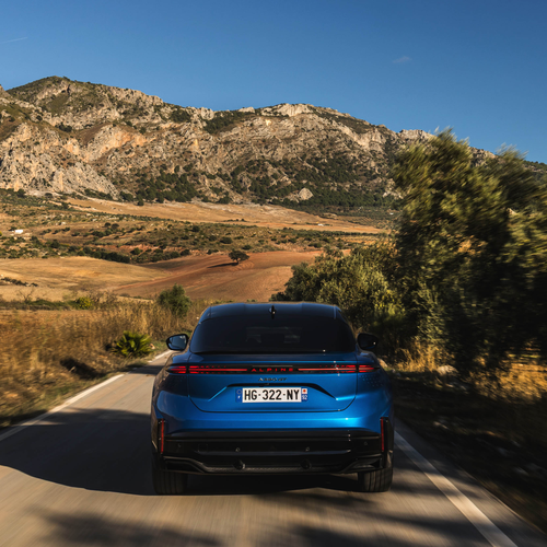 2025 Alpine A390 GT Alpine Vision Blue Rear View