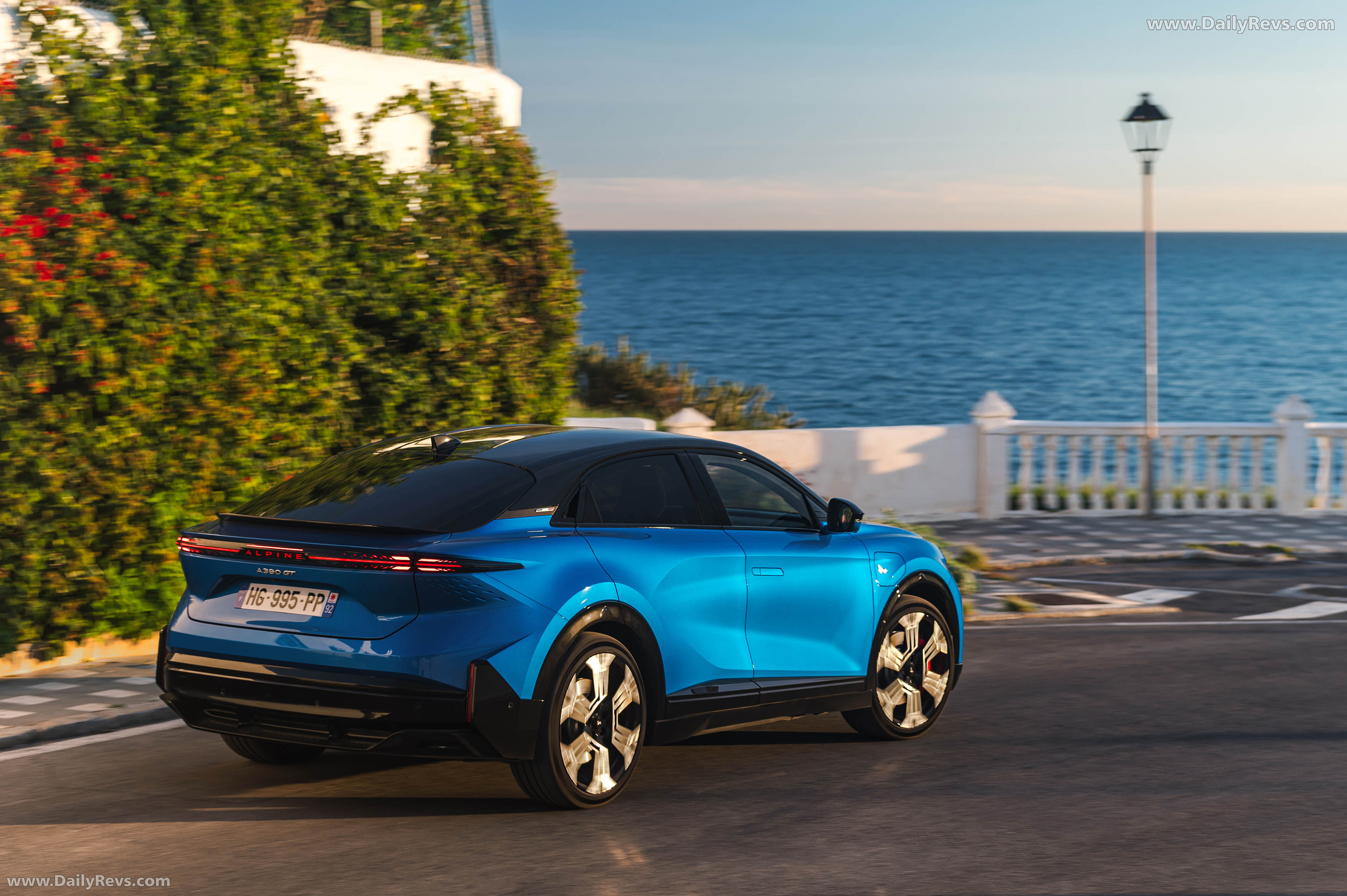 2025 Alpine A390 GT Alpine Vision Blue Rear View