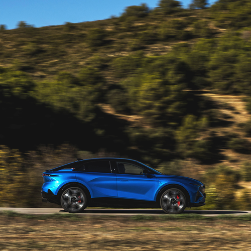 2025 Alpine A390 GT Alpine Vision Blue Side View