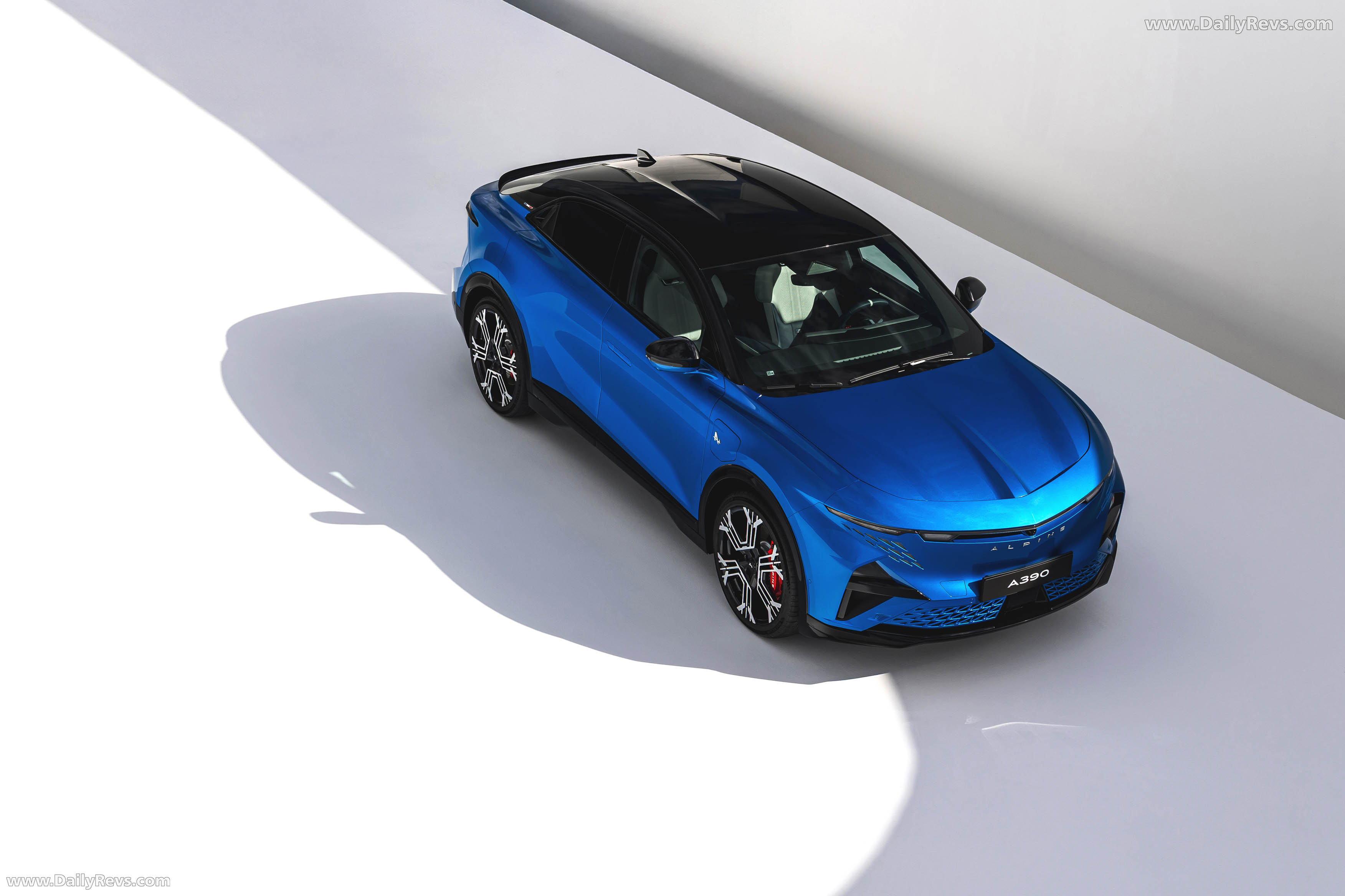 2025 Alpine A390 GT Alpine Vision Blue Top View
