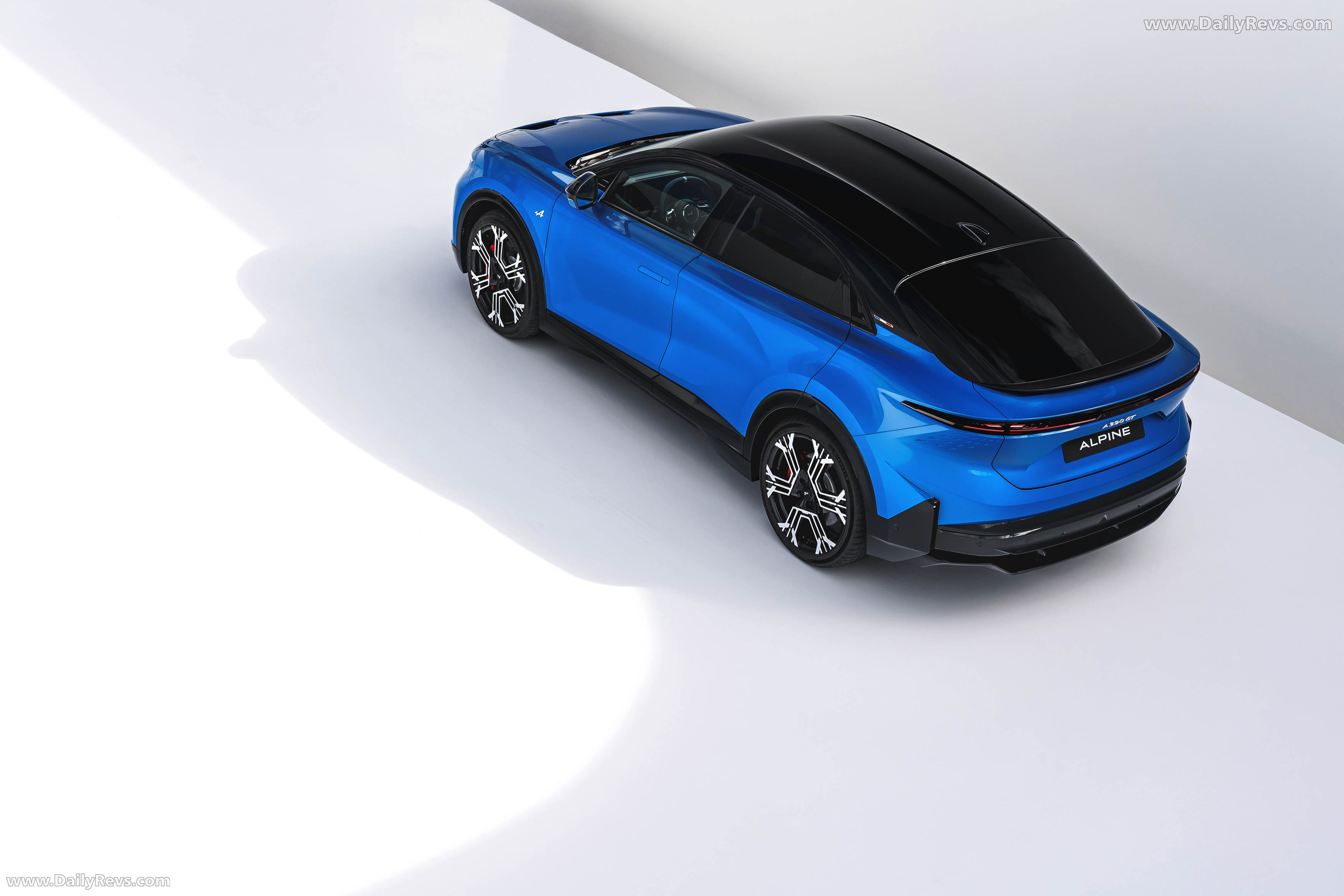 2025 Alpine A390 GT Alpine Vision Blue Top View