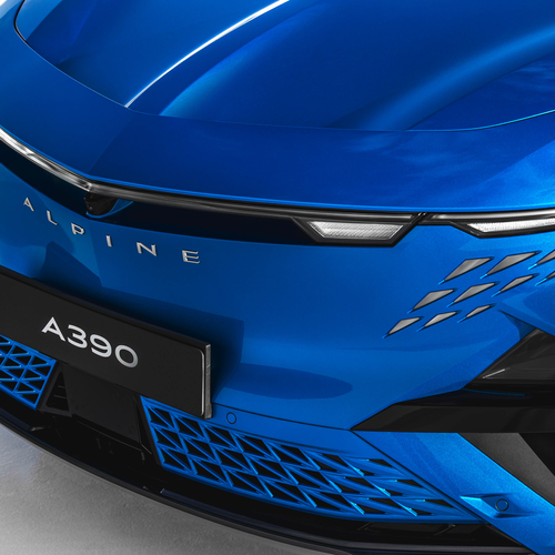 2025 Alpine A390 GT Alpine Vision Blue Exterior
