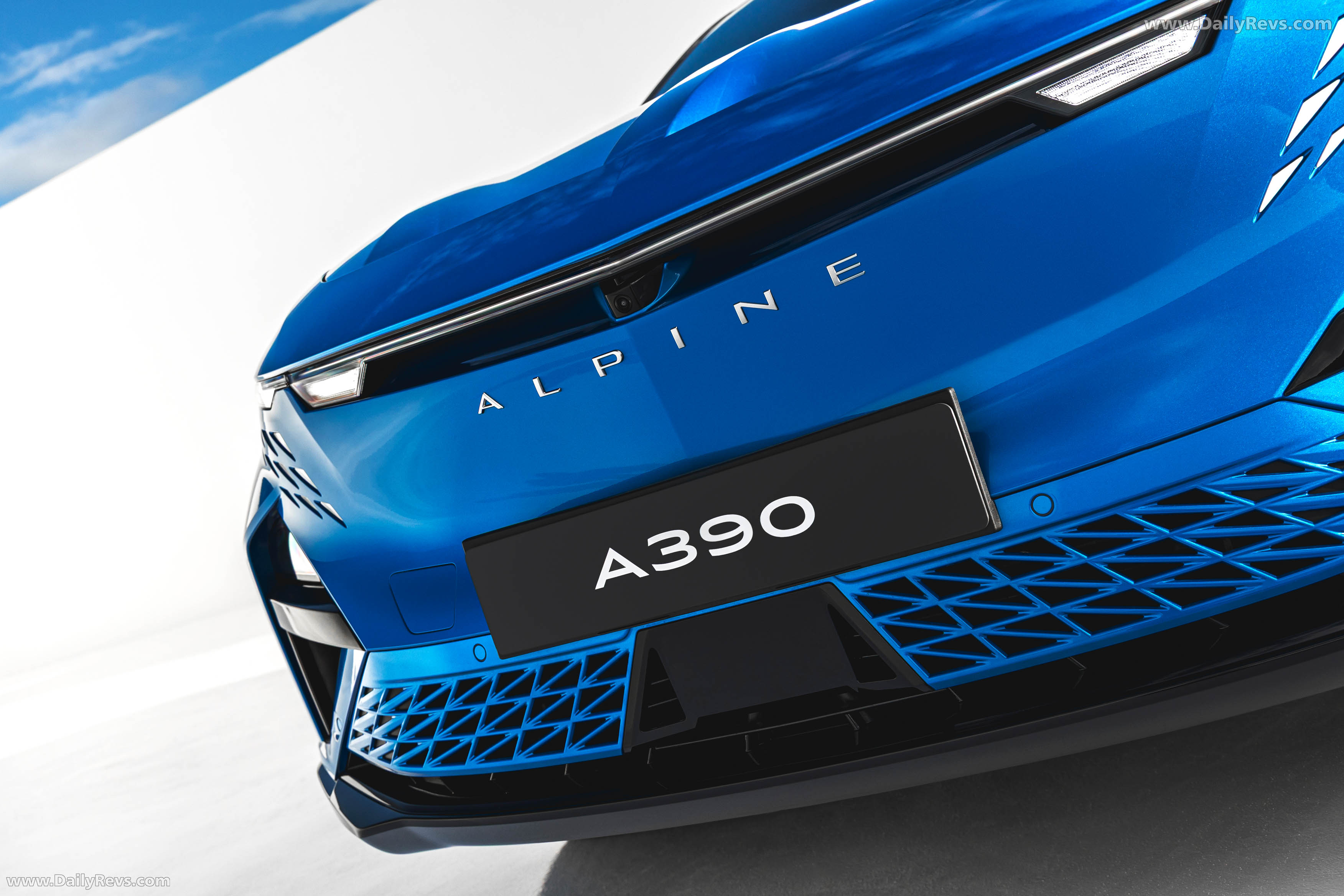 2025 Alpine A390 GT Alpine Vision Blue Exterior