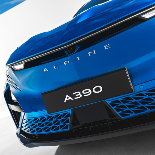 2025 Alpine A390 GT Alpine Vision Blue Exterior