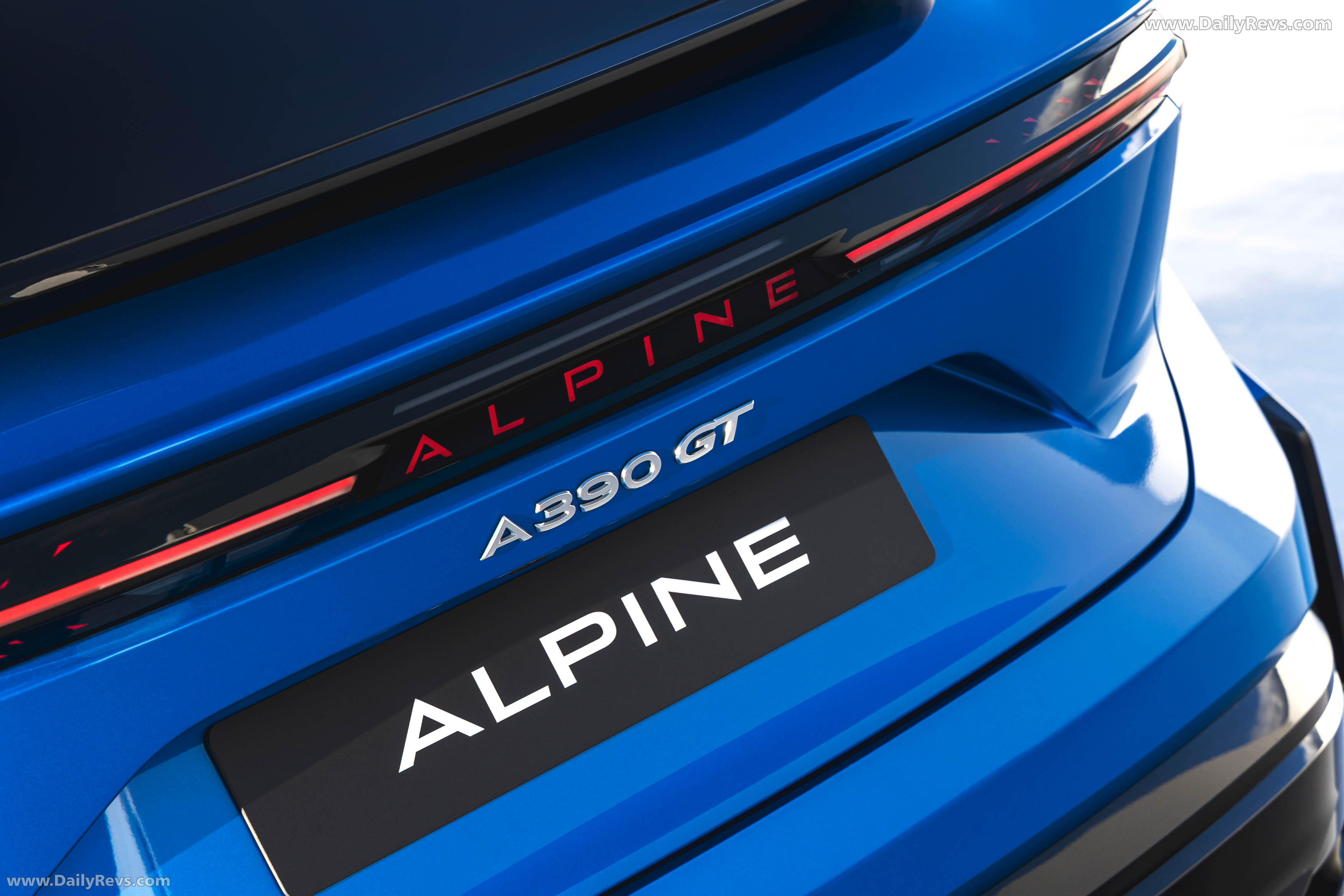 2025 Alpine A390 GT Alpine Vision Blue Exterior