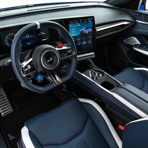 2025 Alpine A390 GT Alpine Vision Blue Interior