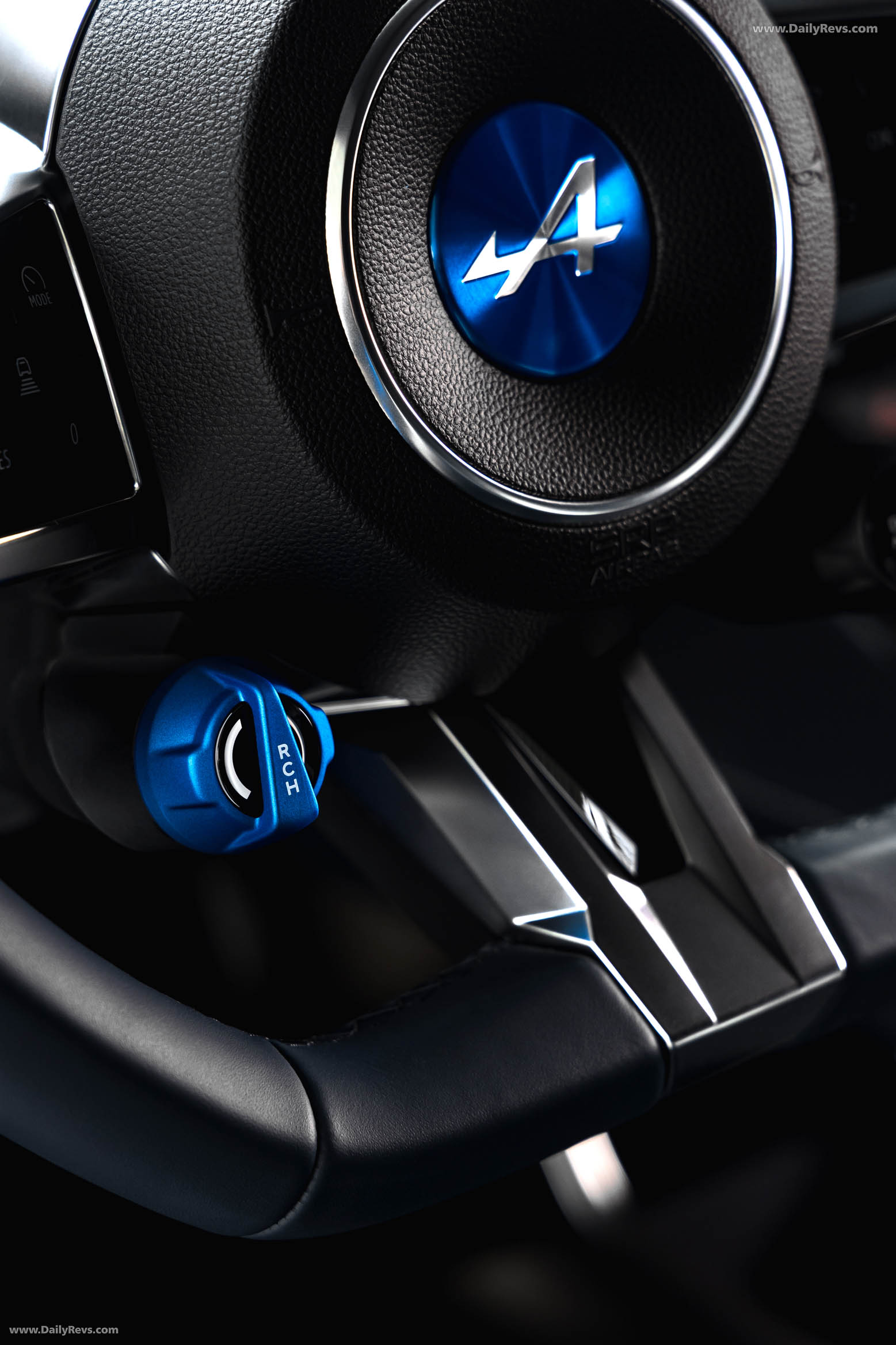 2025 Alpine A390 GT Alpine Vision Blue Interior