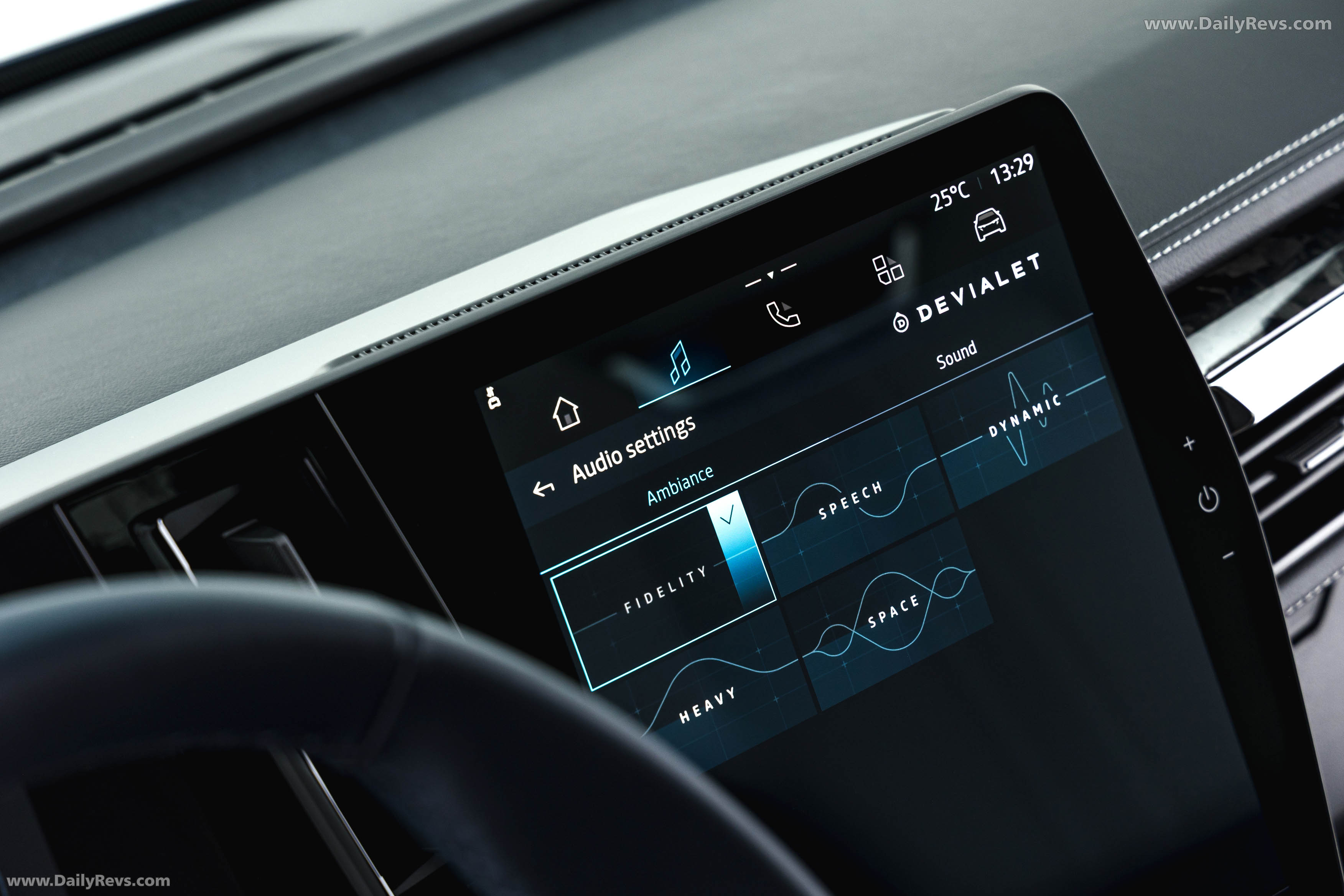 2025 Alpine A390 GT Alpine Vision Blue Interior