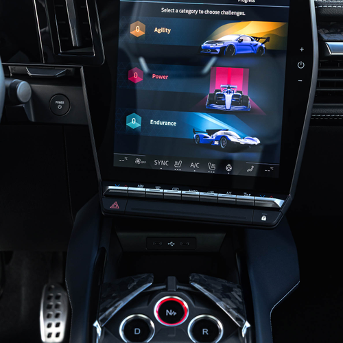 2025 Alpine A390 GT Alpine Vision Blue Interior