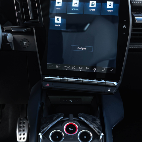 2025 Alpine A390 GT Alpine Vision Blue Interior
