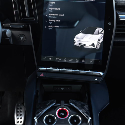 2025 Alpine A390 GT Alpine Vision Blue Interior