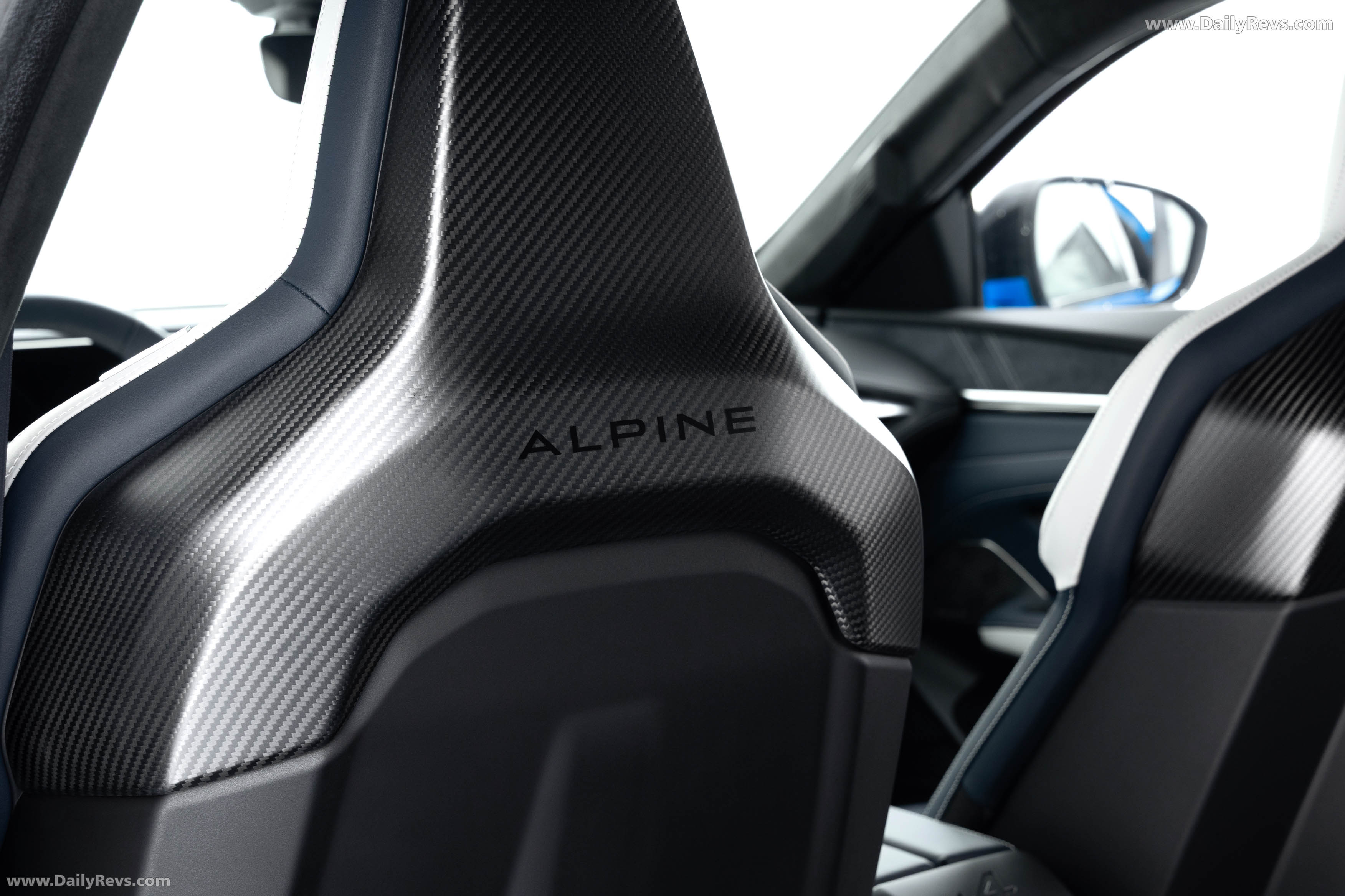 2025 Alpine A390 GT Alpine Vision Blue Interior