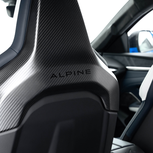 2025 Alpine A390 GT Alpine Vision Blue Interior
