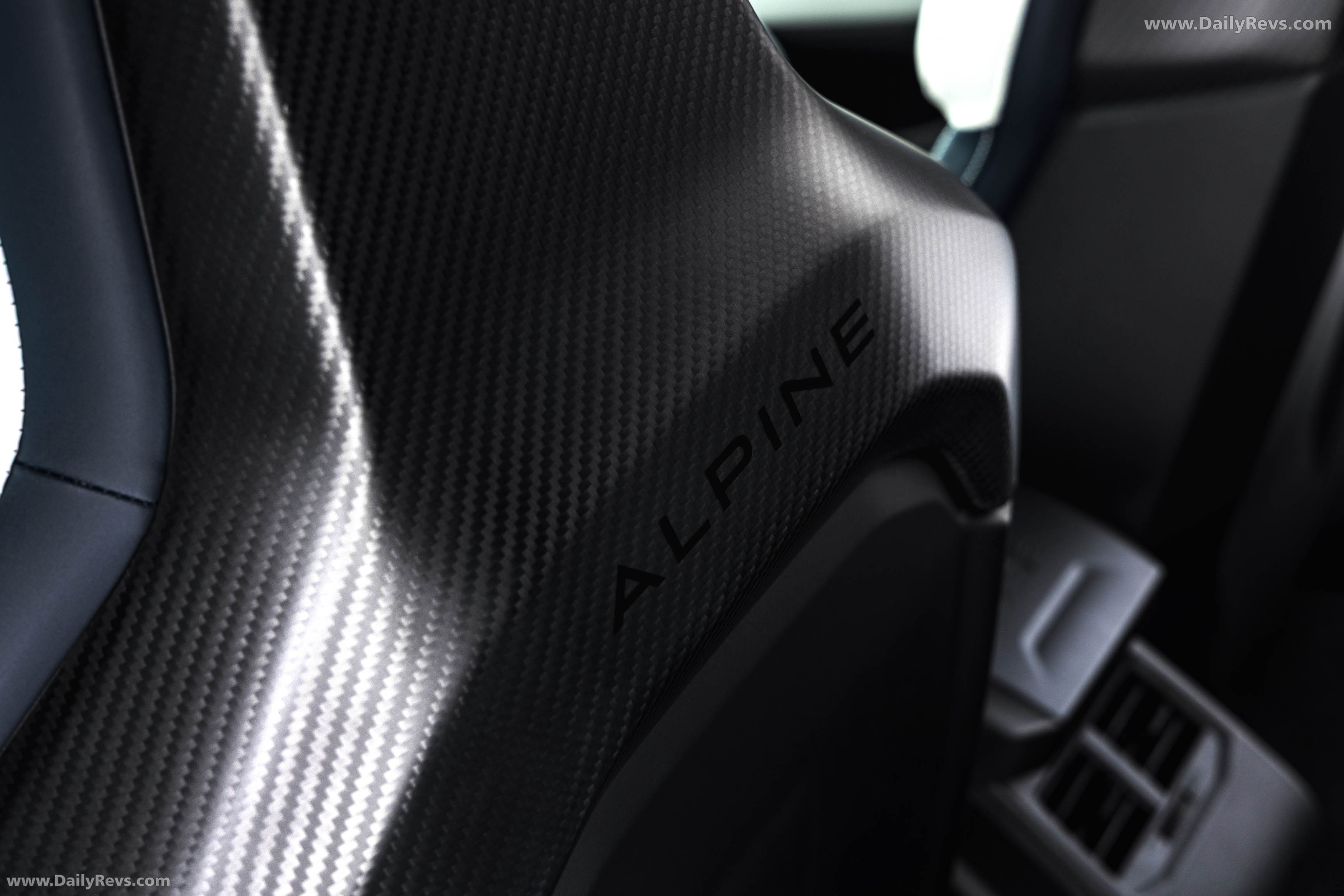 2025 Alpine A390 GT Alpine Vision Blue Interior