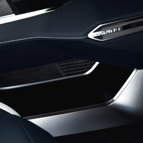 2025 Alpine A390 GT Alpine Vision Blue Interior