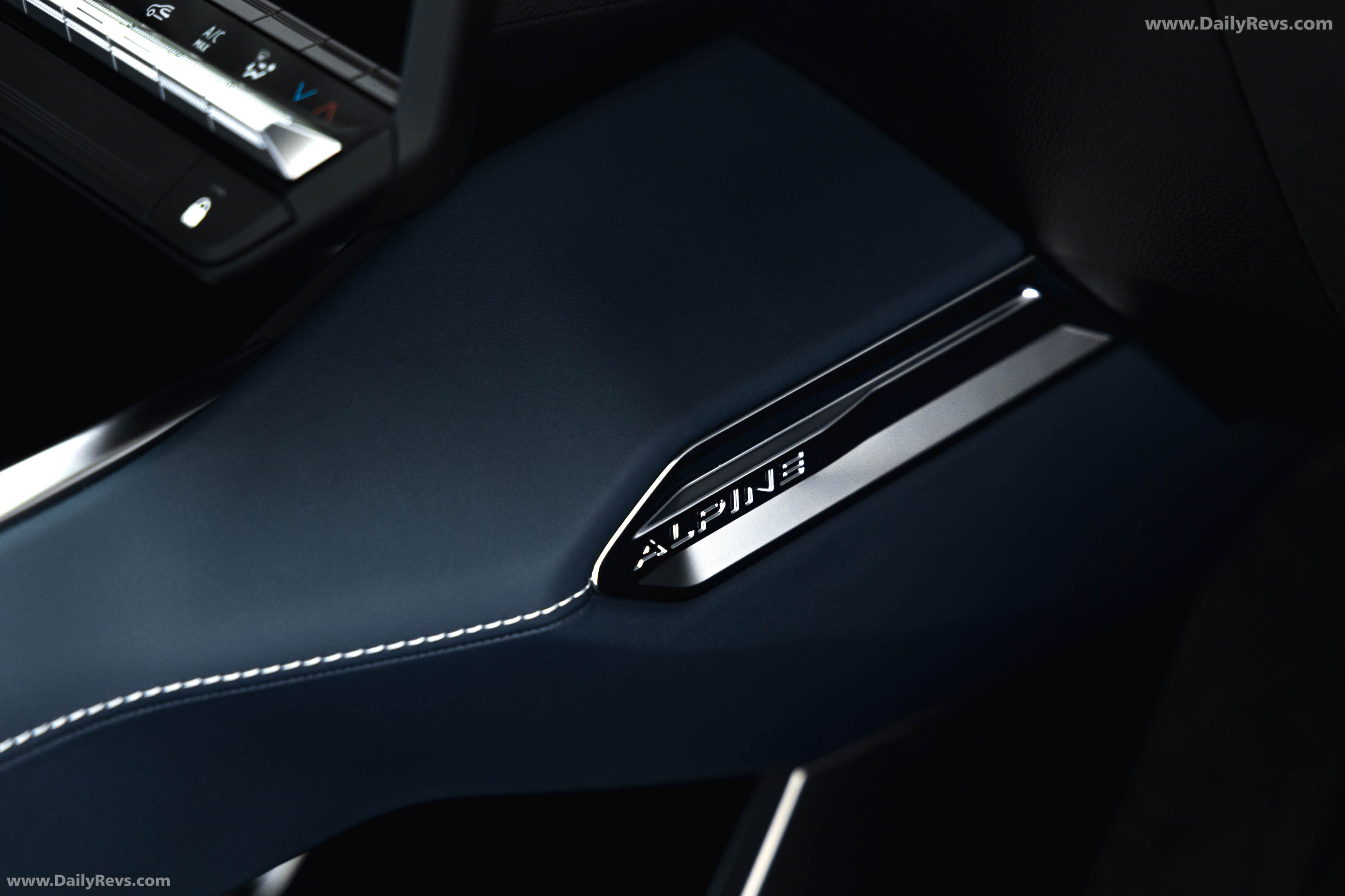 2025 Alpine A390 GT Alpine Vision Blue Interior