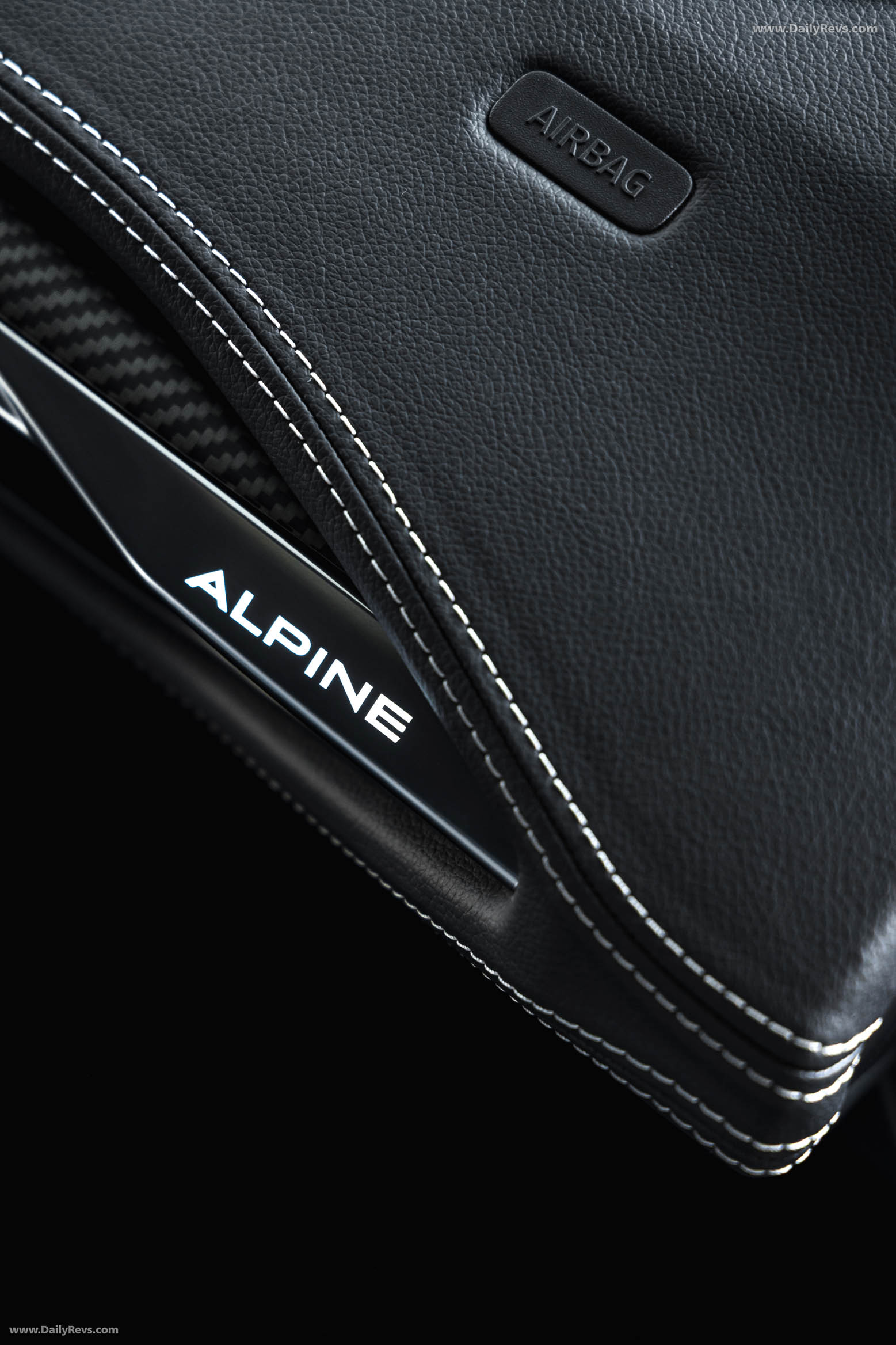 2025 Alpine A390 GT Alpine Vision Blue Interior