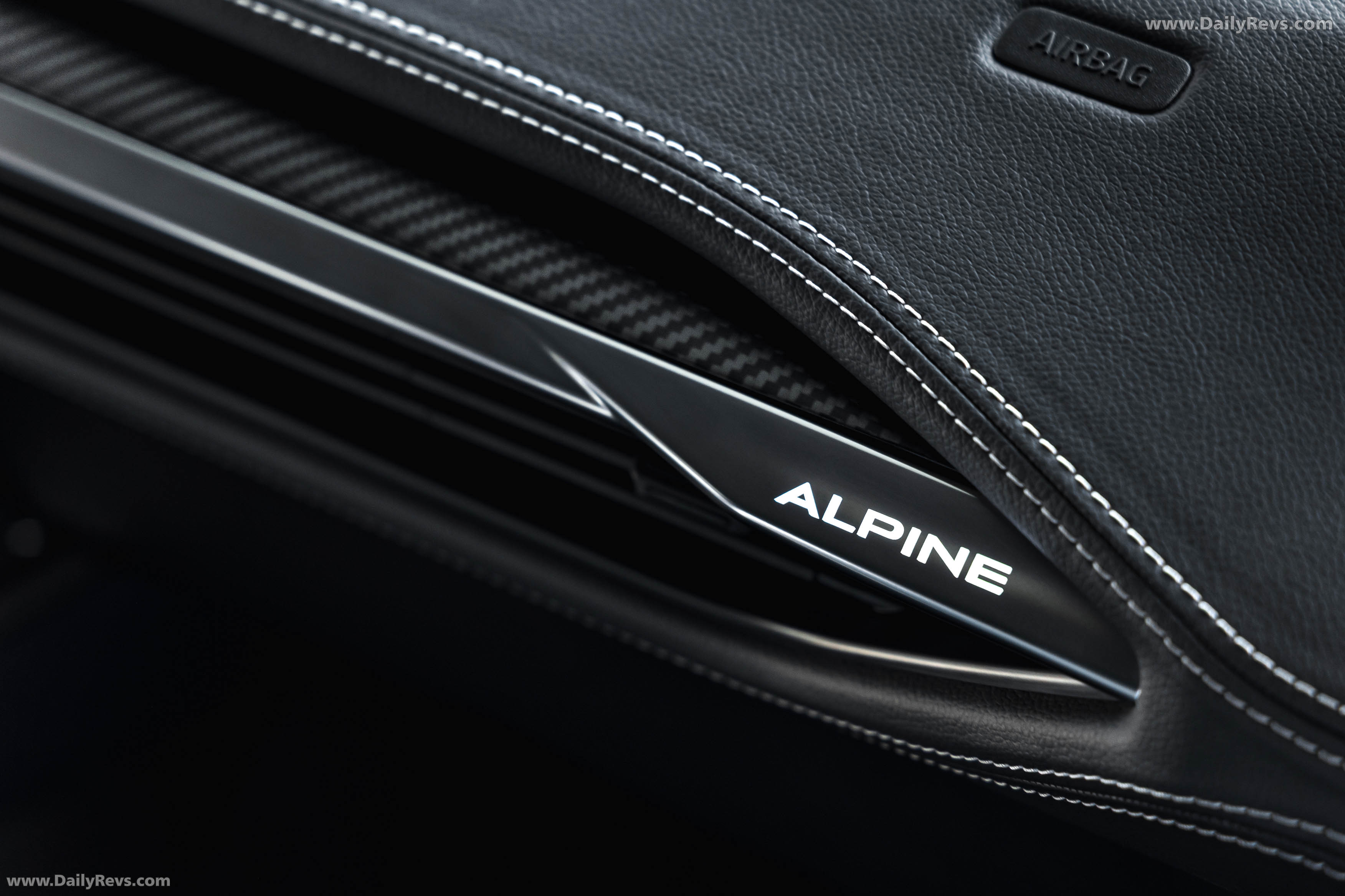 2025 Alpine A390 GT Alpine Vision Blue Interior