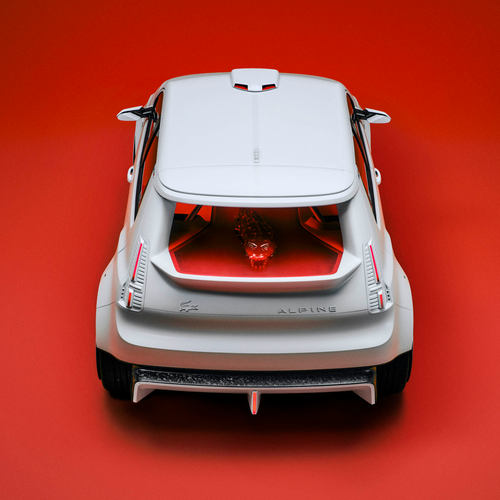 2026 Alpine A290 Rallye Lacoste Rear View