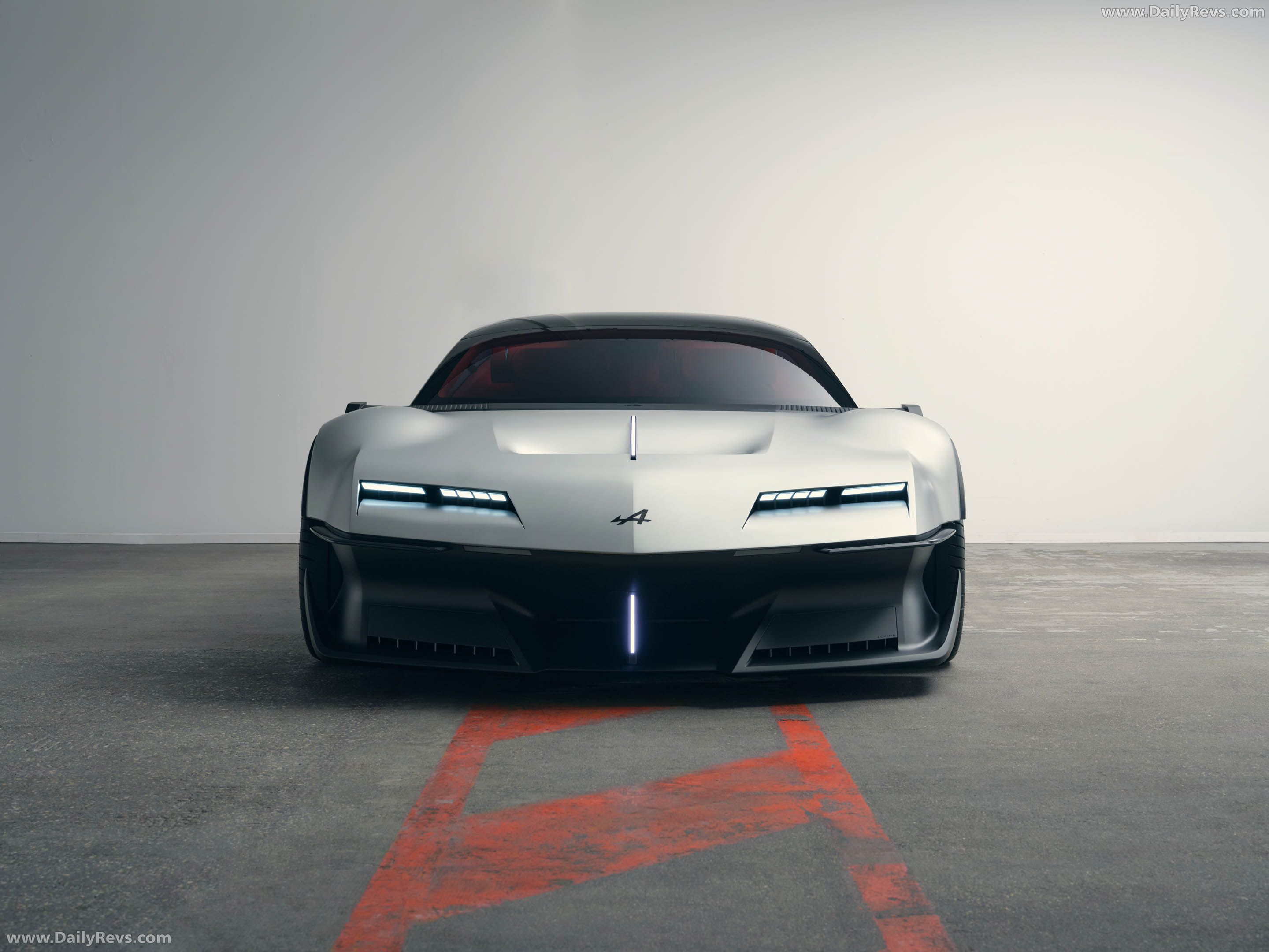 2026 Alpine A310 Vision Concept Front View
