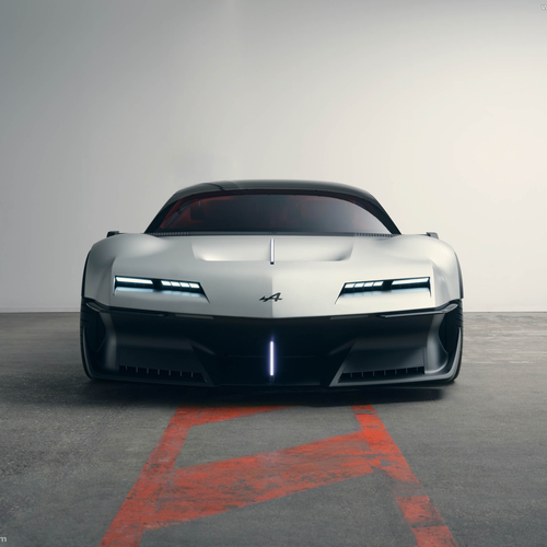 2026 Alpine A310 Vision Concept Front View