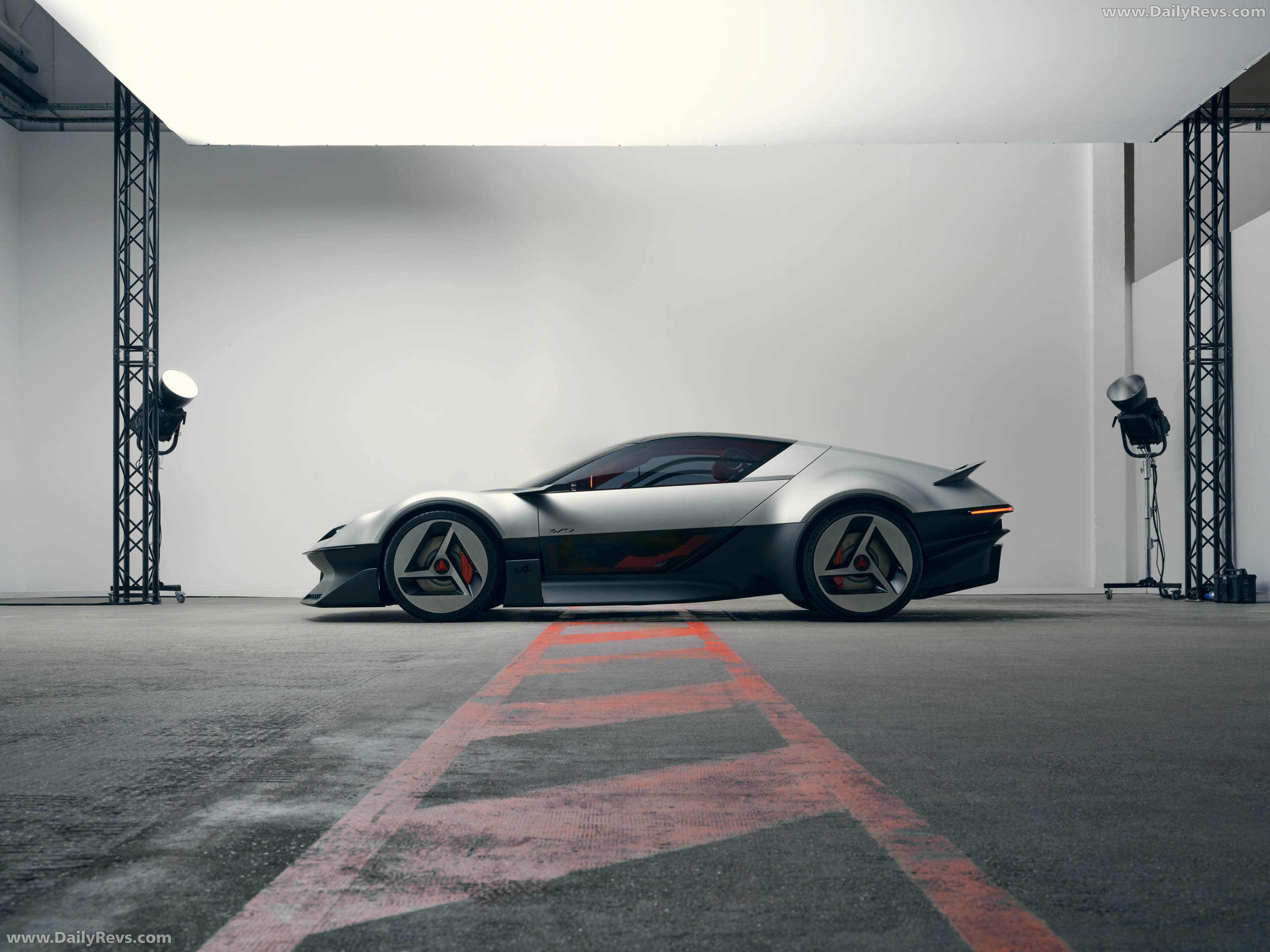 2026 Alpine A310 Vision Concept Side View