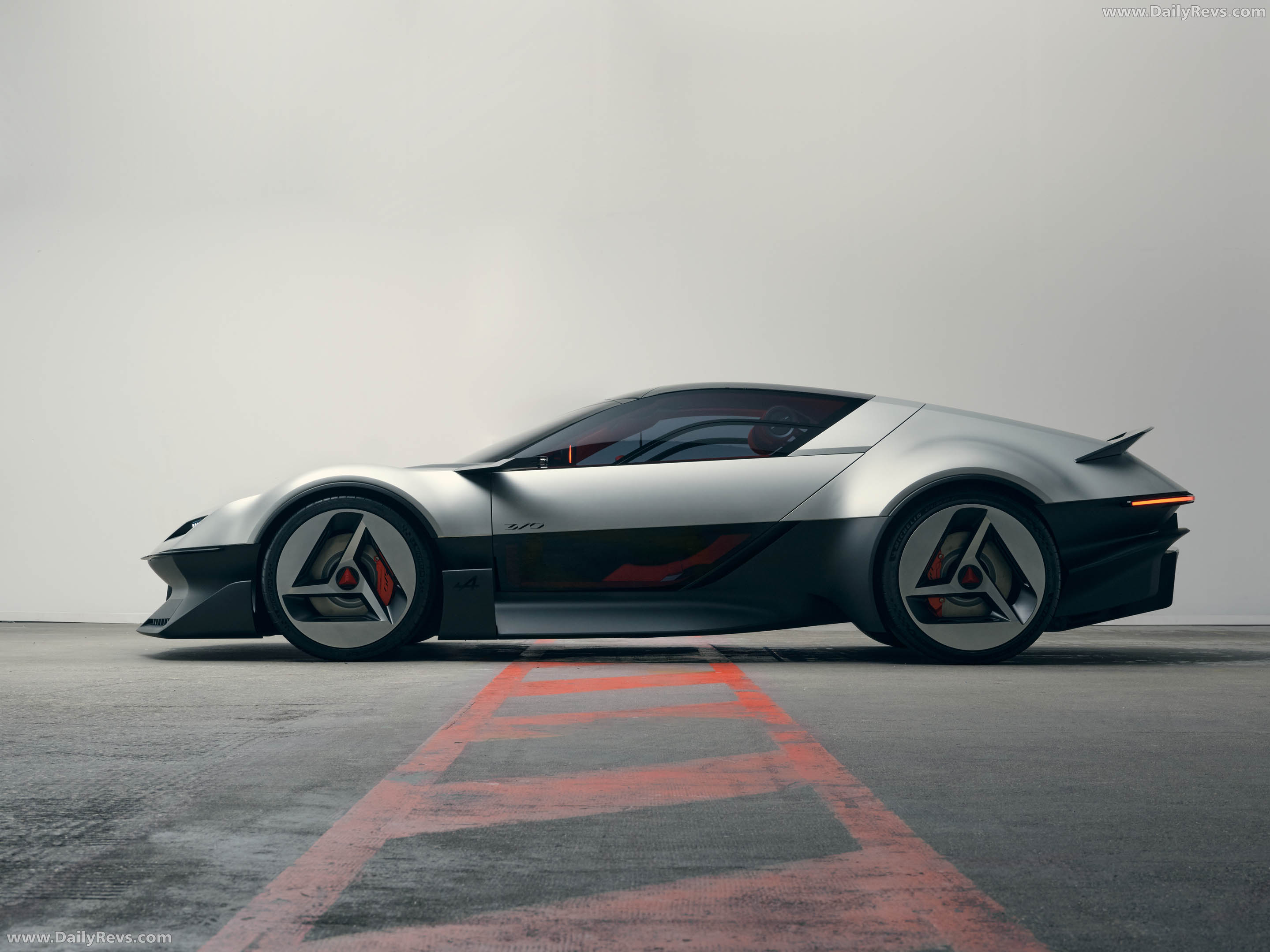 2026 Alpine A310 Vision Concept Side View