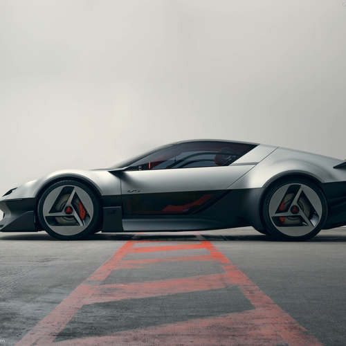 2026 Alpine A310 Vision Concept Side View