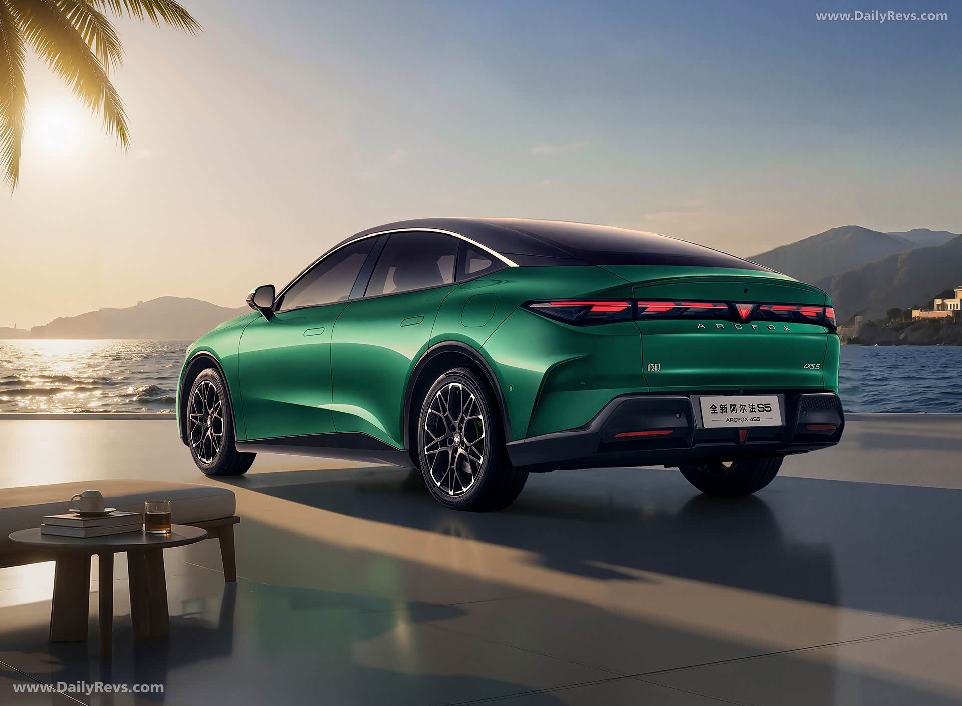 2026 Arcfox Alfa S5 Rear View