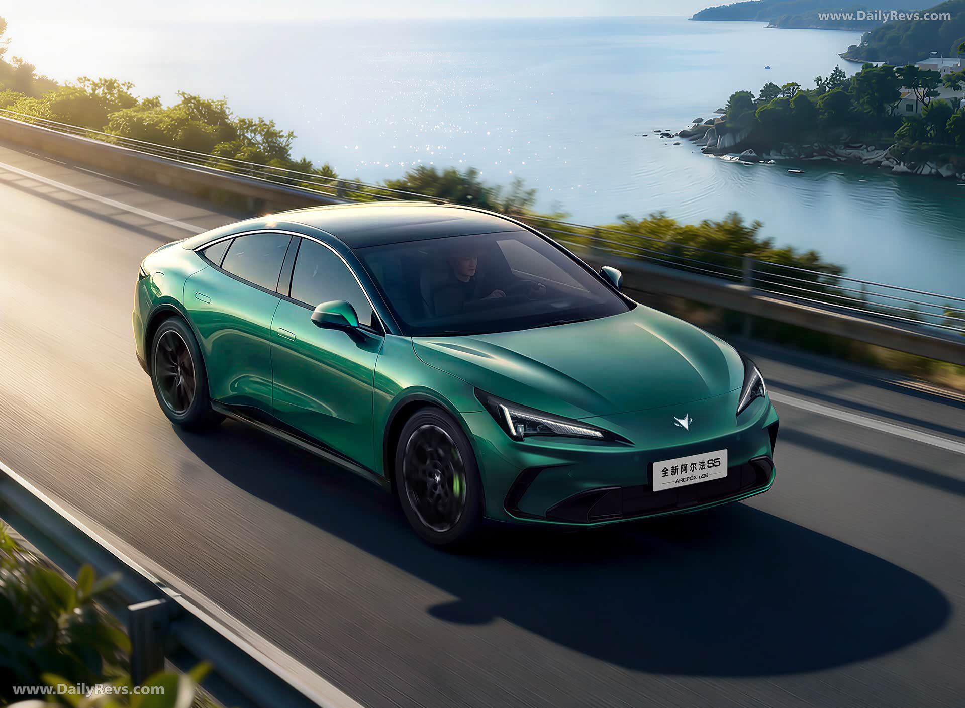 2026 Arcfox Alfa S5 Top View