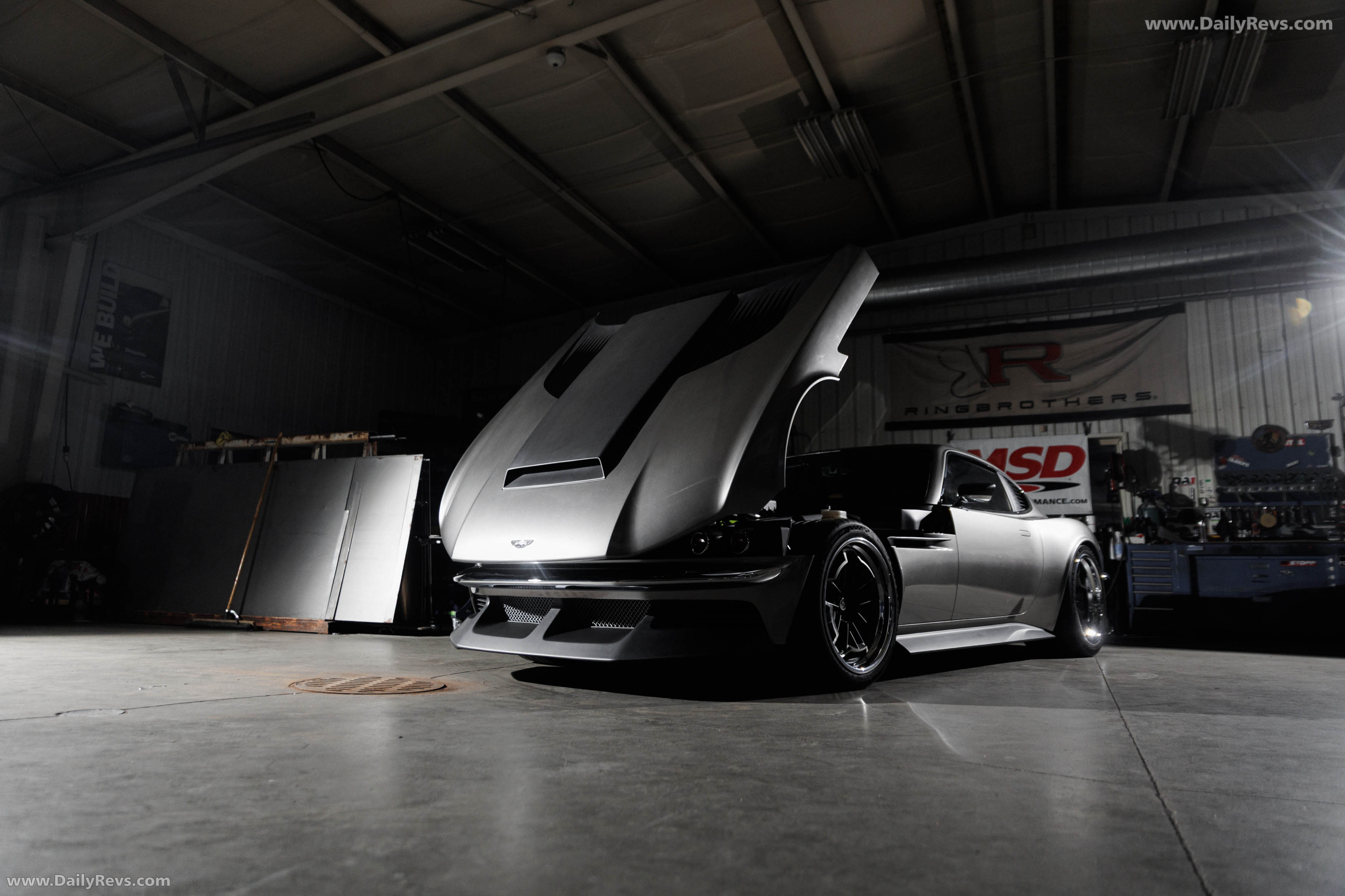 1971 Aston Martin DBS Octavia by Ringbrothers Front View