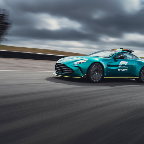 2025 Aston Martin Vantage S Safety Car Front View
