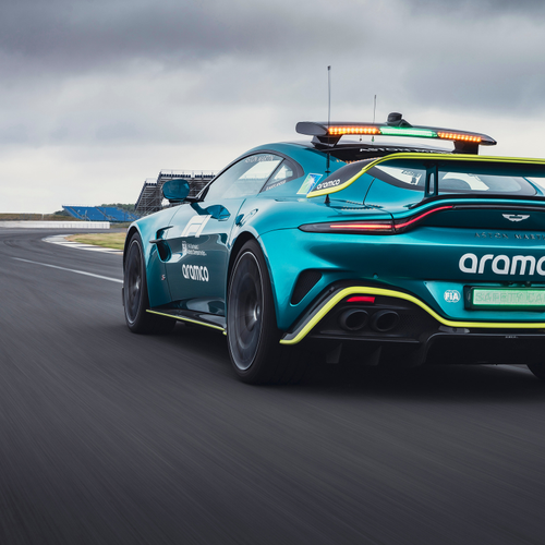 2025 Aston Martin Vantage S Safety Car Rear View