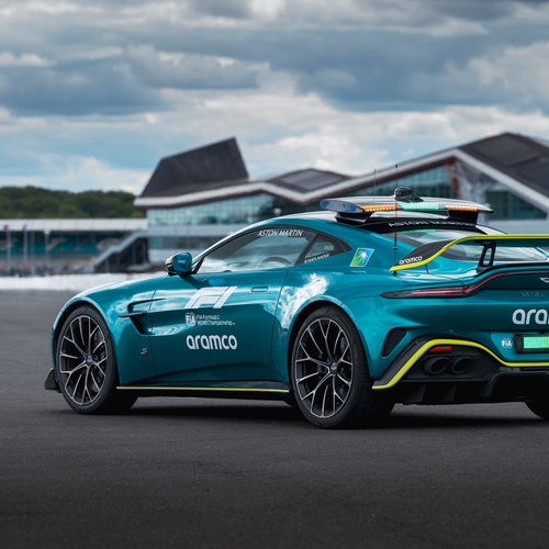 2025 Aston Martin Vantage S Safety Car Rear View