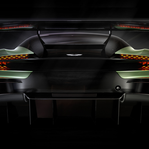 2016 Aston Martin Vulcan Rear View