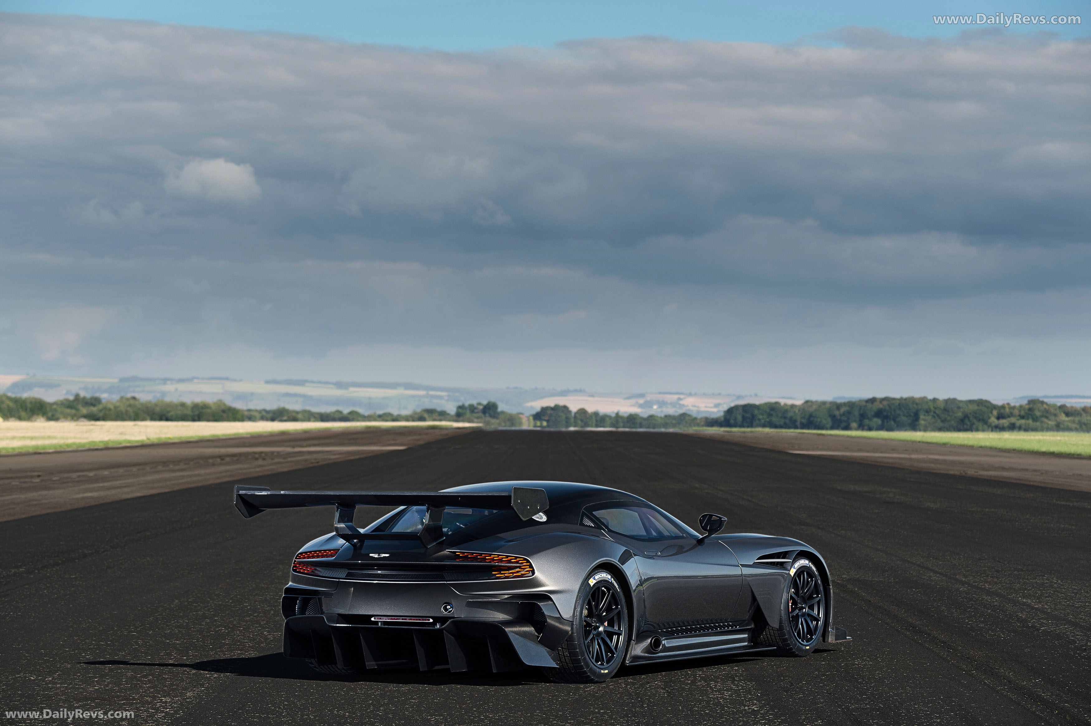 2016 Aston Martin Vulcan Rear View