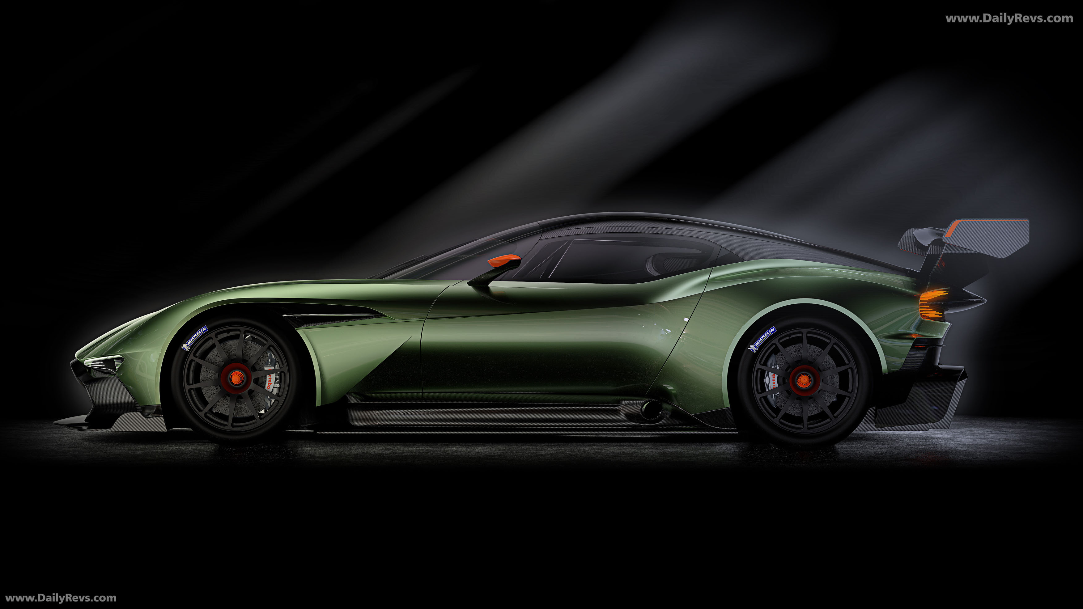 2016 Aston Martin Vulcan Side View