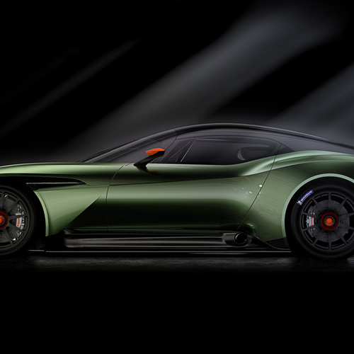 2016 Aston Martin Vulcan Side View