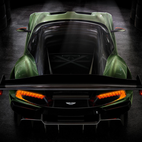 2016 Aston Martin Vulcan Top View